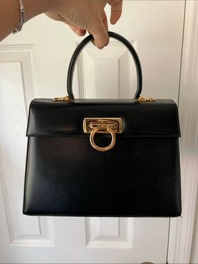 Salvatore Ferragamo Box Gancini Bag